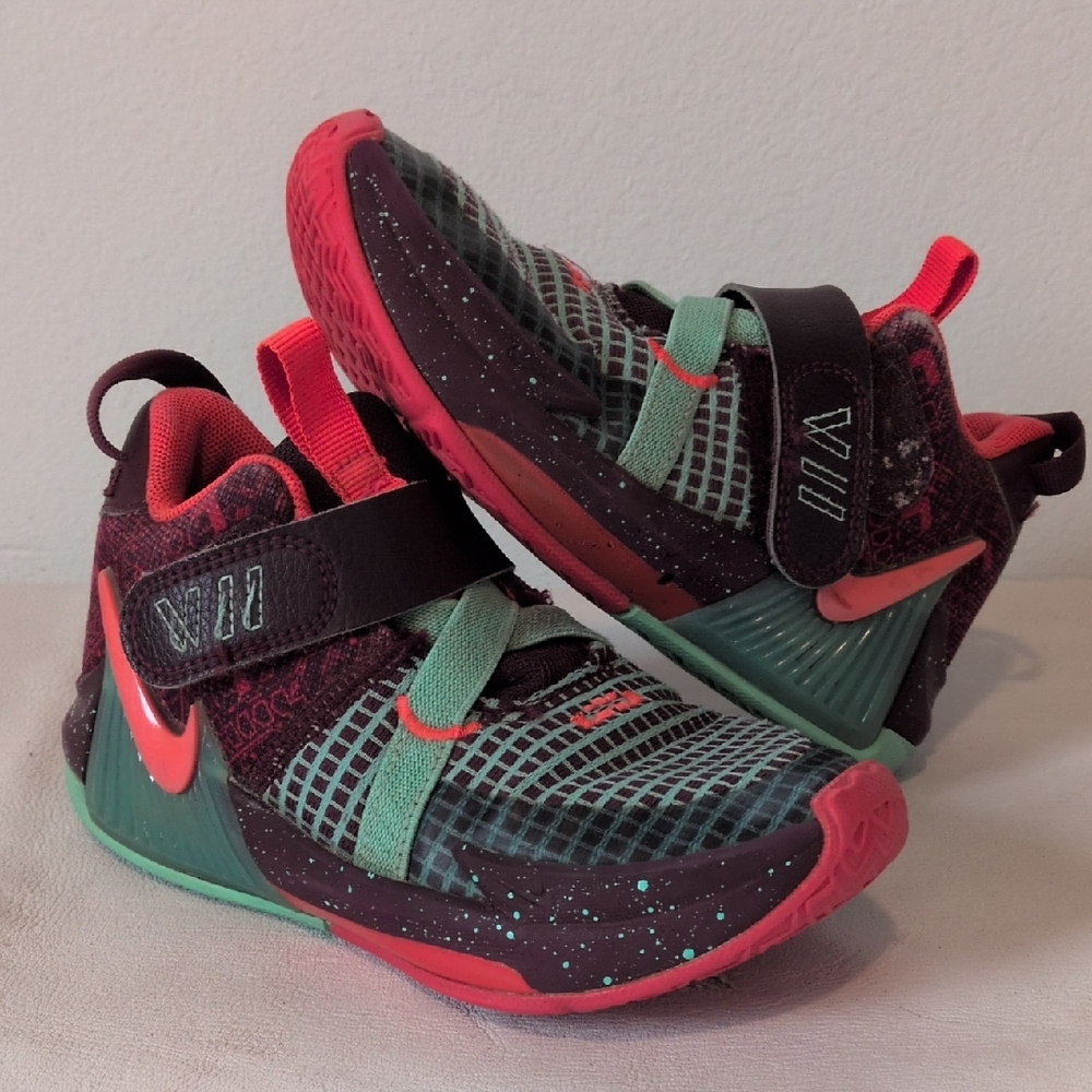 Nike Kids' Teal, Pink & Black Athletic Sneakers